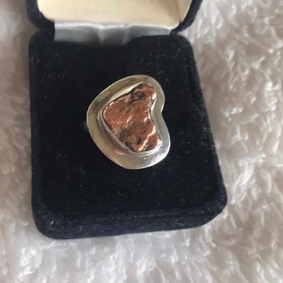 Authentic Michigan State .925 Silver Copper  Ring - Picture 2 of 8